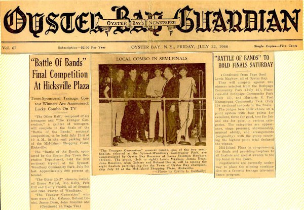 Oyster Bay Guardian; July 22, 1966